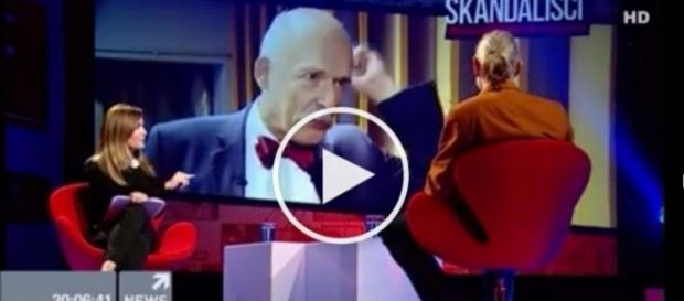 Janusz Korwin-Mikke masakruje Kijowskiego. Janusz Korwin-Mikke masakruje Kijowskiego.
