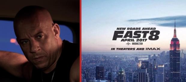 Vin Diesel revelou o primeiro pôster de “Velozes e Furiosos 8" Vin Diesel revelou o primeiro pôster de “Velozes e Furiosos 8"