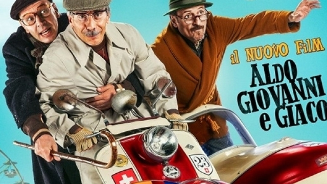 ‘Fuga da Reuma Park’ con Aldo, Giovanni e Giacomo