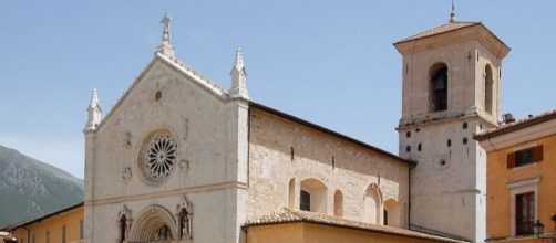 Basilica di San Benedetto di Norcia, prima del terremoto del 30 ottobre 2016