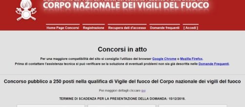 Come fare per partecipare al concorso dei vigili del fuoco.