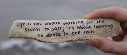 Life Is Not About Waiting For The Storm To Pass.. - quotesjunk.com