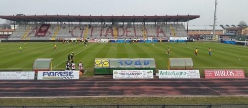 Lo stadio Tombolato - Cittadella-Verona, Serie B 2016-17 - Foto da Wikipedia-