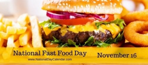 NATIONAL FAST FOOD DAY – November 16 | National Day Calendar. Photo: Blasting News Library - nationaldaycalendar.com