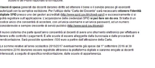 Scuola, card 500 euro: si cambia rotta, comunicato Miur modificato