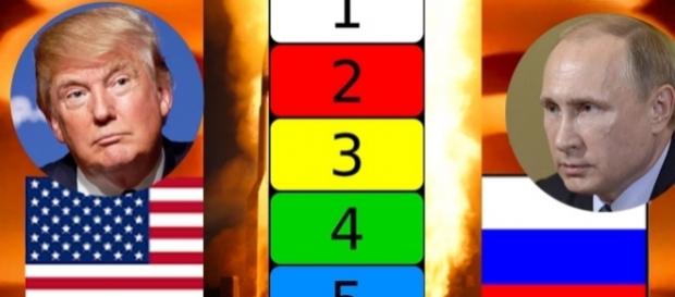 După alegerea lui Trump ca președinte, nivelul de securitate nucleară DEFCON, a scăzut la cel mai scăzut nivel, 5. După alegerea lui Trump ca președinte, nivelul de securitate nucleară DEFCON, a scăzut la cel mai scăzut nivel, 5.