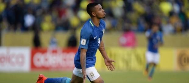 Gabriel Jesus foi o autor do primeiro gol na vitória sobre o Peru Gabriel Jesus foi o autor do primeiro gol na vitória sobre o Peru