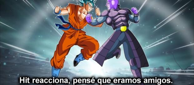 Goku contra Hit, batalla a muerte Goku contra Hit, batalla a muerte