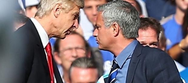 Jose Mourinho aims dig at Arsene Wenger in first Manchester United ... - mirror.co.uk Jose Mourinho aims dig at Arsene Wenger in first Manchester United ... - mirror.co.uk