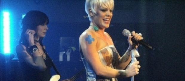 Source: Wikimedia P!nk on pregnancy and healthy weight loss Source: Wikimedia P!nk on pregnancy and healthy weight loss