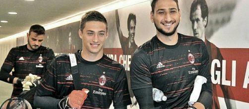 Alessandro Plizzari e Gianluigi Donnarumma