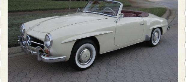 La Mercedes "190 SL" è rimasta un sogno per il pensionato francese. La Mercedes "190 SL" è rimasta un sogno per il pensionato francese.