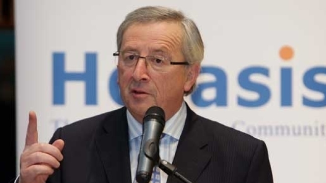 Il presidente della Commissione europea, Jean Claude Juncker