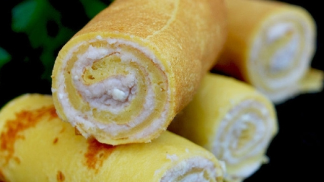 Rotolini con pere noci e gorgonzola di Anna Moroni