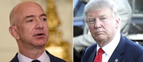 Not the best of friends - Amazon and Trump. / Photo sourced via Blasting News Library