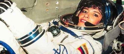 Foto dell'astronauta francese Claudie Haigneré