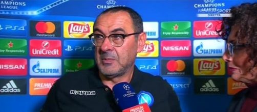 Maurizio Sarri, allenatore del Napoli