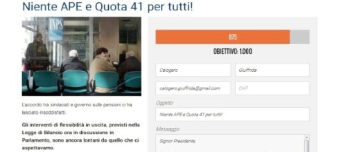 Pensioni, niente Ape e Quota41 per tutti, lettera aperta a Renzi