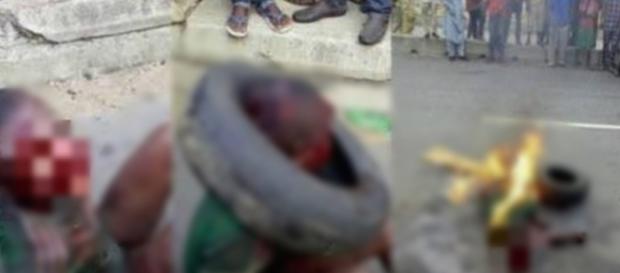 Homem foi espancado por populares até a morte Homem foi espancado por populares até a morte
