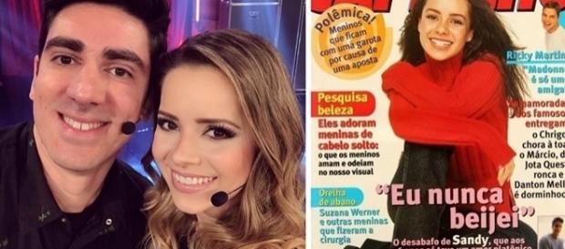 Os fãs de Sandy ficaram ofendidos ao saber que a famosa havia mentido Os fãs de Sandy ficaram ofendidos ao saber que a famosa havia mentido