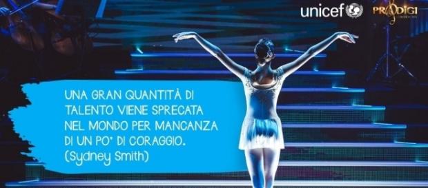 RaiUno e Unicef presentano Prodigi, la musica è vita. RaiUno e Unicef presentano Prodigi, la musica è vita.