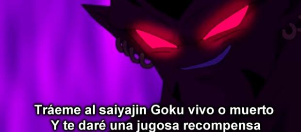 Un malvado ser oscuro desea ver muerto a goku Un malvado ser oscuro desea ver muerto a goku