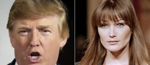 Il presidente degli Stati Uniti Donald Trump ha avuto un flirt con Carla Bruni