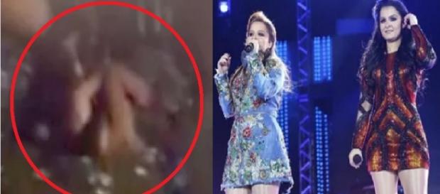 Cantoras famosas se envolvem em briga Cantoras famosas se envolvem em briga
