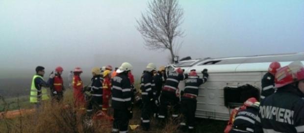 Imagini de la locul accidentului de la Șindrilița Imagini de la locul accidentului de la Șindrilița