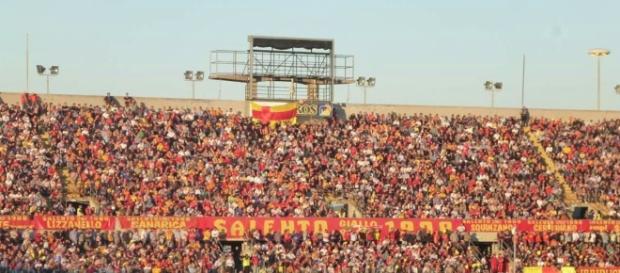 Pochi tifosi giallorossi seguiranno la squadra. Pochi tifosi giallorossi seguiranno la squadra.