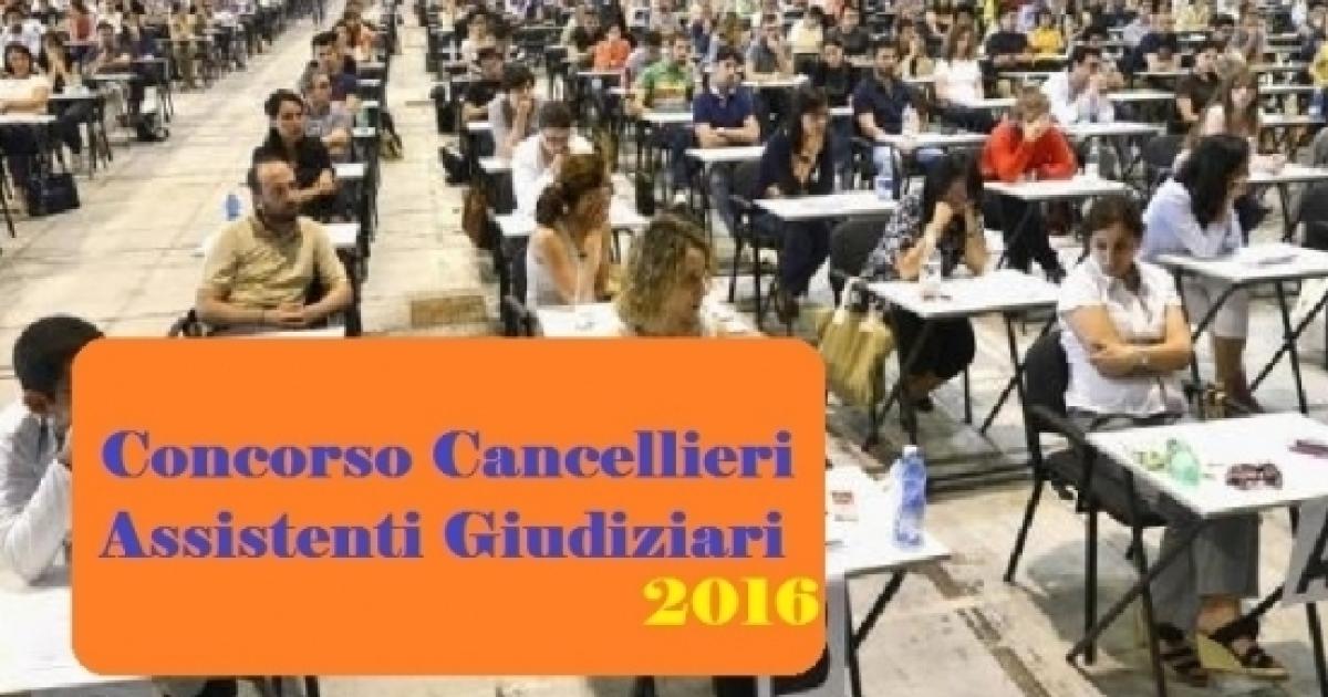 Concorso cancelliere 2016 bando per assistenti giudiziari, le news al