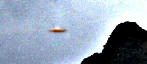 Immagine dell'UFO scattata dal testimone