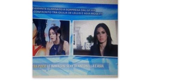 Asia contro Giulia a Pomeriggio 5 Asia contro Giulia a Pomeriggio 5