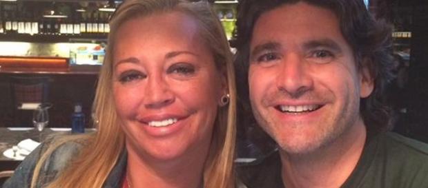 Belén Esteban juntos a Toño Sanchís. Belén Esteban juntos a Toño Sanchís.