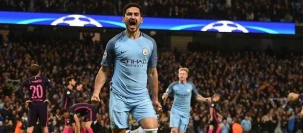 Gundogan marca duas vezes frente à equipe que recusou seus serviços em 2015 Gundogan marca duas vezes frente à equipe que recusou seus serviços em 2015