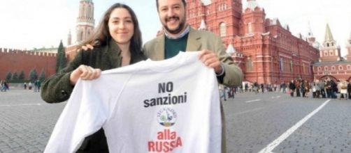 Matteo Salvini sulla Piazza Rossa esprime la sua contrarietà alle sanzioni UE contro la Russia