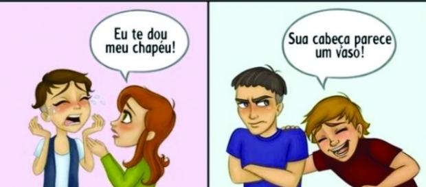 Diferentes maneiras de agir entre amigos dos diferentes sexos Diferentes maneiras de agir entre amigos dos diferentes sexos