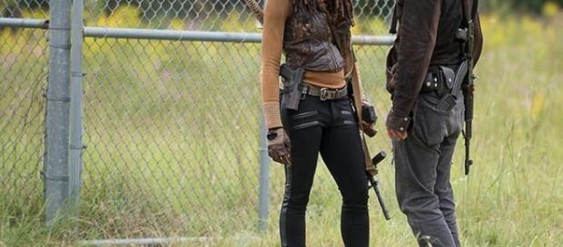 Immagine: Rick e Michonne, di The Walking Dead. Immagine: Rick e Michonne, di The Walking Dead.
