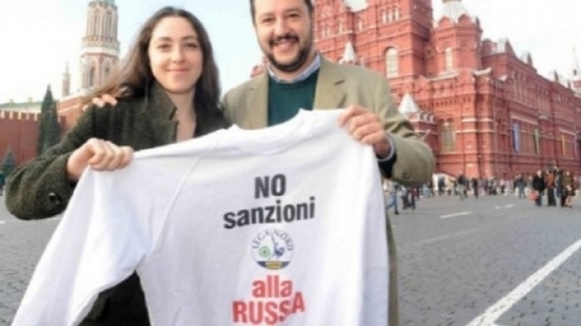 Matteo Salvini sulla Piazza Rossa esprime la sua contrariet&agrave; alle sanzioni UE contro la Russia