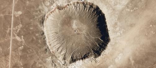Meteor Crater (Arizona) Courtesy Pixabay, CCO public domain