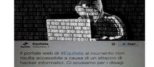 Attacco hacker al portale web di Equitalia dalle prime ore del mattino