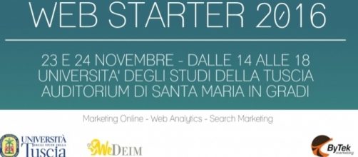 Il Web Marketing all'Università della Tuscia, a Viterbo