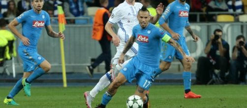 Marek Hamsik fra i meno brillanti nel deludente 0-0 con la Dinamo Kiev