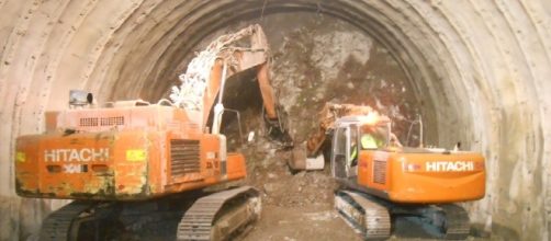 Terzo valico: una foto dei lavori in corso