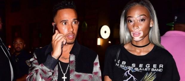 Lewis Hamilton and girlfriend Winnie Harlow - digitalspy.com Lewis Hamilton and girlfriend Winnie Harlow - digitalspy.com
