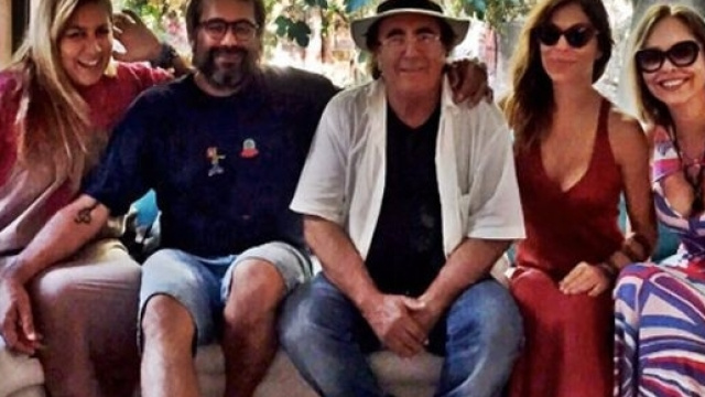 Albano e parte della sua famiglia patriarcale