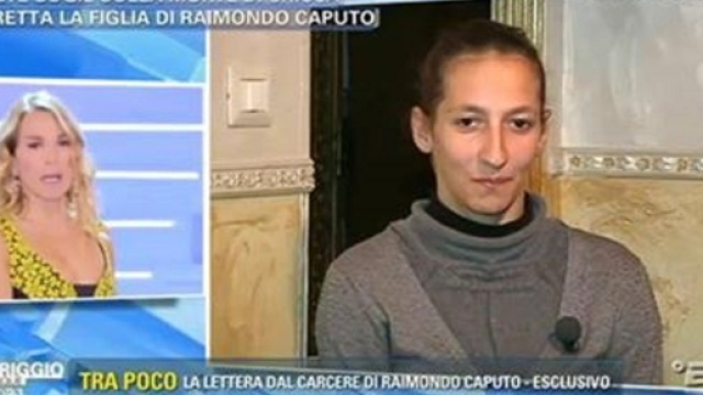 La figlia di Raimondo Caputo &egrave; intervenuta a Pomeriggio 5