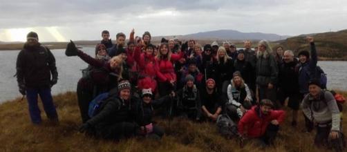 Everyone That Went On The Iceland Trek 2016 To Raise Money For RNIB - own work