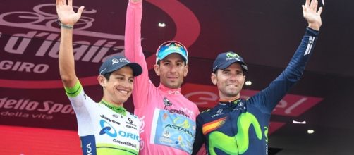 Giro d'Italia, il podio della scorsa edizione