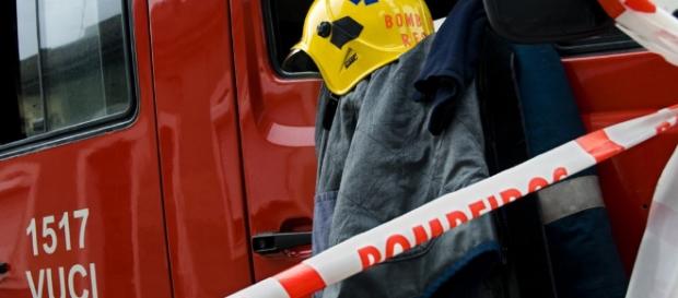 Derrocada num prédio em obras em Lisboa Derrocada num prédio em obras em Lisboa